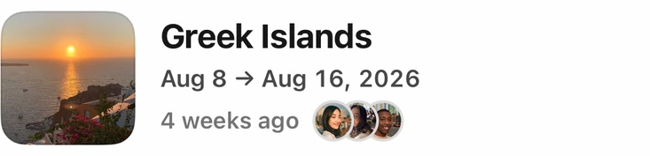 Greek Islands, Aug 8 to Aug 16, 2026